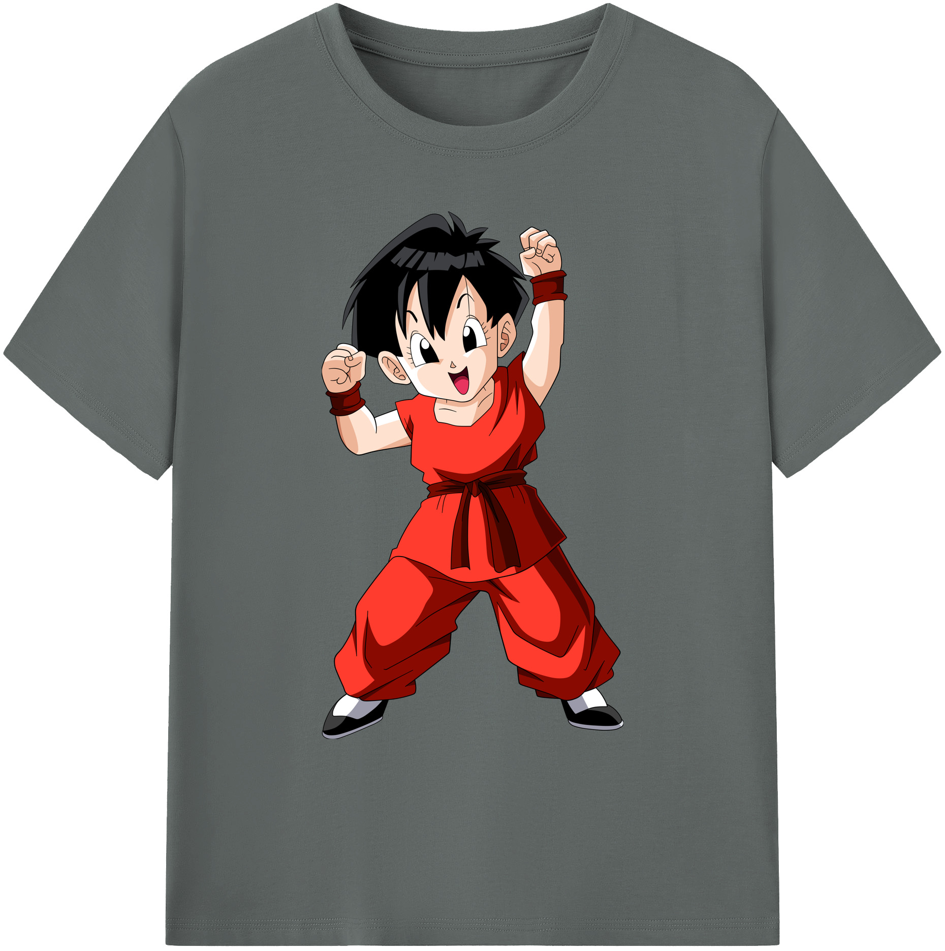 （画像用） ドラゴンボール パン DRAGON BALL Pan 綿100％ メンズ半袖Tシャツ｜肌触りやわらか＆通気性
